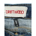 Driftwood ‎ Women's Jackie Jeans Size 28 Aztec Embroidered Side Panels Mid Rise Photo 2
