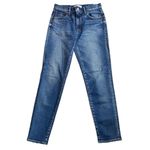 Moussy Vintage Women’s 27 Slim Straight Leg Jeans Medium Wash‎ Denim Distressed Blue Photo 1