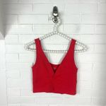 Urban Outfitters Out From Under Red Ribbed Bralette Size M/L Photo 1