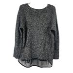 Dress Barn  Women's Silver & Black Sweater Photo 1