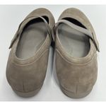 Dansko  Kendra Mary Jane Shoes Size EU 40 US 9.5-10 Taupe Milled Nubuck Wedge Photo 3