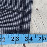 Calvin Klein Calvin Klein Performance Navy Stripe Fold Over Leggings S Photo 11