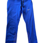 Nike Dri-FIT Running Tights Cropped Leggings Blue Athletic Activewear Photo 0