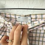 ASOS Designs Checker Plaid Pink Blue Green Belted US 32 EU 0 UK 4 Size undefined Photo 3