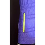 FILA - Black and Purple Track Jacket with Neon Green- Size Medium Photo 2