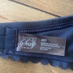 Smart & Sexy  Swim
Black Halter‎ Bikini Top full
Coverage support
Size 40D Photo 4