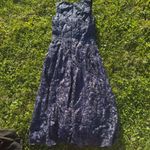 BHLDN Hitherto Adela Lace Dress Blue Size 8 Photo 5