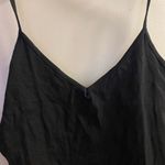 Mangdiup Womens Black Bodysuit L Large V Neck Bust 38” NWT New One Piece Photo 2
