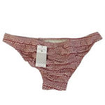 Eberjay Eberjey Bikini Bottom Womens Large Red‎ White Cherokee Heart Allie Made in USA Photo 2