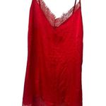 Johnny Vegas Boutique size large red satin camisole intimates NWT Photo 0