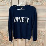 Kut From The Kloth Blue Knit Sweatshirt Photo 0