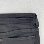 ZARA  Charcoal Coated Denim‎ Mid Rise Skinny Jean Photo 7