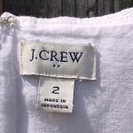 J.Crew  Factory Scalloped White Dress | Size 2 Photo 2