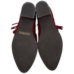 Naughty Monkey EUC  Leather Ankle
Boots Red Size 9 Photo 8