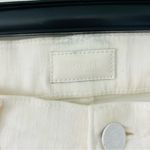 Mother Denim The Weekender Fray Fairest of them All High Rise White Flare Jeans Size 24 Photo 2