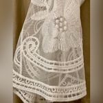 Southern Fried Chicks . Size L. White Long Embroidered Dress. New with Tags!!! Photo 3