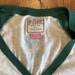 PINK - Victoria's Secret y2k victoria’s secret Pink MSU “Spartan go MSU” 3/4 Sleeve Raglan Shirt Small Photo 3