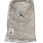 Van Heusen For Her Tan Pinstripe Dress Shirt 13V02 36215 Size XL NEW Photo 0