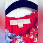 Loft Ann Taylor  Petite Ruffle Tiered Floral Dress Photo 2