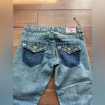 True Religion  Berkeley Patchwork Flare Jeans Size 24 Photo 7