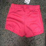 ZARA NWT  PINK RIBBED STRETCH SHORTS Photo 4