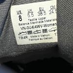 Vans  Women's 8 Grey Canvas Sneaker Slim Gym Shoe‎ Skater Casual Comfortable Photo 9