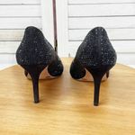 INC International Concepts Zitah Rhinestone Bling Covered Pumps Heels Black 7 Photo 3