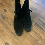 Schutz  Over The Knee Suede Black Boots Size 37 7 Photo 3