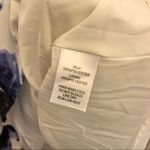 Lulus Lulu’s Seeing Chic Floral V Neck Racerback Skater Dress‎ Blue White Medium Photo 5