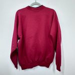 Vintage‎ Cardinal Top Stitch Grannycore Cottagecore Sweatshirt Women's Large Red Photo 1