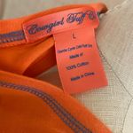 EUC Cowgirl Tuff Co. Long Sleeve (Open Back) Shirt Orange Size L Photo 3