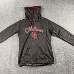 Colosseum Athletics Colosseum Oklahoma University Sweatshirt Women Medium Fleece Cowl Neck‎ Pullover Photo 0