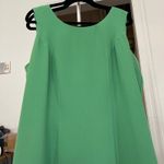 Jessica London Green Sleeveless Dress Casual Career Party Size 16 Photo 2