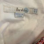 Boden‎ Women's Rollneck Martha Sleeveless Top Floral White Pink Navy Blue 14 Photo 10