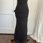 Princess Polly  Black White Polka Dot Maxi Dress Spaghetti Strap Slip Y2K Sz US 2 Photo 1