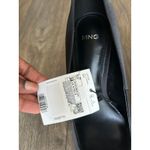 Mango Black Pointed Toe Rhinestone Buckle Stiletto Pumps EU Sz 38 US Sz 7.5 Photo 10