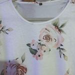 NWOT floral babydoll tee size xl White Photo 1