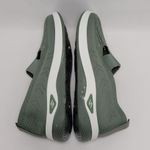 Women's Breathable Mesh Slip On Sneakers Comfortable Lightweight Walking Shoes Green Size 9 Photo 8