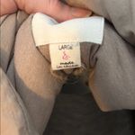 Thread & Supply Beige Full Zip Quilted Puffer Short Vest Tan Size L Photo 7