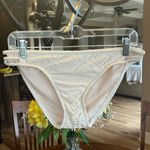 Xhilaration Bikini Bottoms Beige Cream Crochet Lace Womens Large New Photo 0
