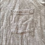 J.Crew Grey Shimmer Crewneck Tee Shirt Photo 3