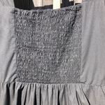 ASTR the Label Poplin Puff Sleeve Tiered Midi Dress Black - Size Small Photo 14