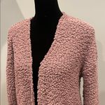 Merokeety Women's light pale purple Textured Open-Front Sweater Photo 1