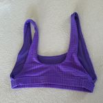 Beach Riot BIKINI TOP PEYTON RIBBED BIKINI TOP SIZE X-SMALL $98 Photo 4