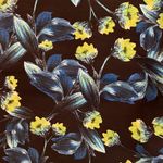 Joie  Floral Print Silk and Linen Pants Photo 3