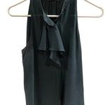 Tory Burch  Ruffle Button Up Sleeveless Blouse Photo 0