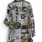 Live 4 Truth  with Newspaper Print Midi Dress. SIZE M Photo 6
