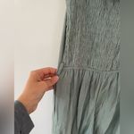 Monteau Monteu jumpsuit, pretty light green neutral color with button top small Photo 5