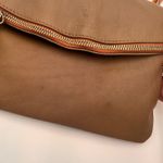 Vera Pelle Italian Leather Brown Crossbody Tassel Purse Photo 8
