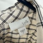 J.Jill size small collared long sleeve blouse shirt top button up back Photo 3